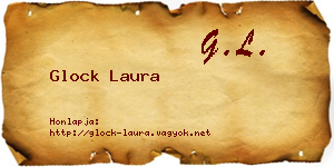 Glock Laura névjegykártya
